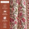 imageMaison d Hermine Kitchen Curtains Sets for Windows 100 Cotton Set of Kitchen Curtains Valances for Home 2 Tiers 28quotX36quot and 1 Valance 56quotX18quot Farmhouse Cafe Rural Christmas25  Reveillon Au Jardin