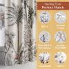imageMaison d Hermine Kitchen Curtains Sets for Windows 100 Cotton Set of Kitchen Curtains Valances for Home 2 Tiers 28quotX36quot and 1 Valance 56quotX18quot Farmhouse Cafe Rural Christmas19  Amazonia
