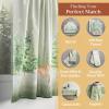 imageMaison d Hermine Kitchen Curtains Sets for Windows 100 Cotton Set of Kitchen Curtains Valances for Home 2 Tiers 28quotX36quot and 1 Valance 56quotX18quot Farmhouse Cafe Rural Christmas26  Winter Mornings