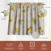 imageMaison d Hermine Kitchen Curtains Sets for Windows 100 Cotton Set of Kitchen Curtains Valances for Home 2 Tiers 28quotX36quot and 1 Valance 56quotX18quot Farmhouse Cafe Rural Christmas34  Candice