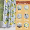 imageMaison d Hermine Kitchen Curtains Sets for Windows 100 Cotton Set of Kitchen Curtains Valances for Home 2 Tiers 28quotX36quot and 1 Valance 56quotX18quot Farmhouse Cafe Rural Christmas35  Citrus