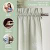 imageMaison d Hermine Kitchen Curtains Sets for Windows 100 Cotton Set of Kitchen Curtains Valances for Home 2 Tiers 28quotX36quot and 1 Valance 56quotX18quot Farmhouse Cafe Rural Christmas26  Winter Mornings