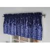 imageMaison d Hermine Kitchen Curtains Sets for Windows 100 Cotton Set of Kitchen Curtains Valances for Home 2 Tiers 28quotX36quot and 1 Valance 56quotX18quot Farmhouse Cafe Dalida26  Pumpkin Blues
