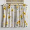 imageMaison d Hermine Kitchen Curtains Sets for Windows 100 Cotton Set of Kitchen Curtains Valances for Home 2 Tiers 28quotX36quot and 1 Valance 56quotX18quot Farmhouse Cafe Rural Christmas34  Candice