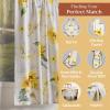 imageMaison d Hermine Kitchen Curtains Sets for Windows 100 Cotton Set of Kitchen Curtains Valances for Home 2 Tiers 28quotX36quot and 1 Valance 56quotX18quot Farmhouse Cafe Rural Christmas34  Candice