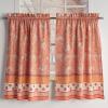 imageMaison d Hermine Kitchen Curtains Sets for Windows 100 Cotton Set of Kitchen Curtains Valances for Home 2 Tiers 28quotX36quot and 1 Valance 56quotX18quot Farmhouse Cafe Dalida24  Harvest Festival