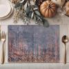 imageMaison d Hermine Placemats Set of 4 100 Cotton Washable Cloth Place Mats Reusable Table Mats for Kitchen Dining Decoration Party Wedding Restaurant Reveillon Au Jardin 13quot x 19quot04  Imperfection
