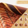 imageMaison d Hermine Placemats Set of 4 100 Cotton Washable Cloth Place Mats Reusable Table Mats for Kitchen Dining Decoration Party Wedding Restaurant Reveillon Au Jardin 13quot x 19quot13  Thanksgiving Tartan