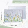imageMaison d Hermine Placemats Set of 4 100 Cotton Washable Cloth Place Mats Reusable Table Mats for Kitchen Dining Decoration Party Wedding Restaurant Reveillon Au Jardin 13quot x 19quot09  Fleurs De Mai