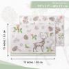 imageMaison d Hermine Placemats Set of 4 100 Cotton Washable Cloth Place Mats Reusable Table Mats for Kitchen Dining Decoration Party Wedding Restaurant Reveillon Au Jardin 13quot x 19quot18  Christmas Dew
