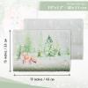 imageMaison d Hermine Placemats Set of 4 100 Cotton Washable Cloth Place Mats Reusable Table Mats for Kitchen Dining Decoration Party Wedding Restaurant Reveillon Au Jardin 13quot x 19quot26  Winter Mornings