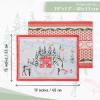 imageMaison d Hermine Placemats Set of 4 100 Cotton Washable Cloth Place Mats Reusable Table Mats for Kitchen Dining Decoration Party Wedding Restaurant Reveillon Au Jardin 13quot x 19quot17  Rural Christmas