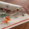 imageMaison d Hermine Placemats Set of 4 100 Cotton Washable Cloth Place Mats Reusable Table Mats for Kitchen Dining Decoration Party Wedding Restaurant Reveillon Au Jardin 13quot x 19quot11  Recolte