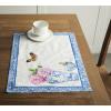 imageMaison d Hermine Placemats Set of 4 100 Cotton Washable Cloth Place Mats Reusable Table Mats for Kitchen Dining Decoration Party Wedding Restaurant Reveillon Au Jardin 13quot x 19quot02  Canton