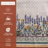 imageMaison d Hermine Placemats Set of 4 100 Cotton Washable Cloth Place Mats Reusable Table Mats for Kitchen Dining Decoration Party Wedding Restaurant Reveillon Au Jardin 13quot x 19quot07  Fanny Lavender