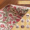imageMaison d Hermine Placemats Set of 4 100 Cotton Washable Cloth Place Mats Reusable Table Mats for Kitchen Dining Decoration Party Wedding Restaurant Reveillon Au Jardin 13quot x 19quot12  Reveillon Au Jardin