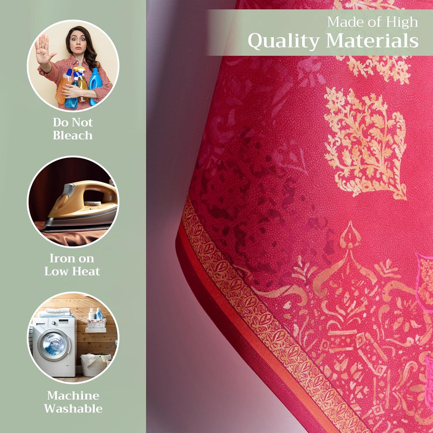 imageMaison d Hermine Kitchen Towels Set of 3 100 Cotton 20quot x 275quot Reusable Cloth Tea Dish Towels Absorbent with Hanging Loop for Kitchen Dining Thanksgiving Decorations Holy Jouy  Brown24  Versailles