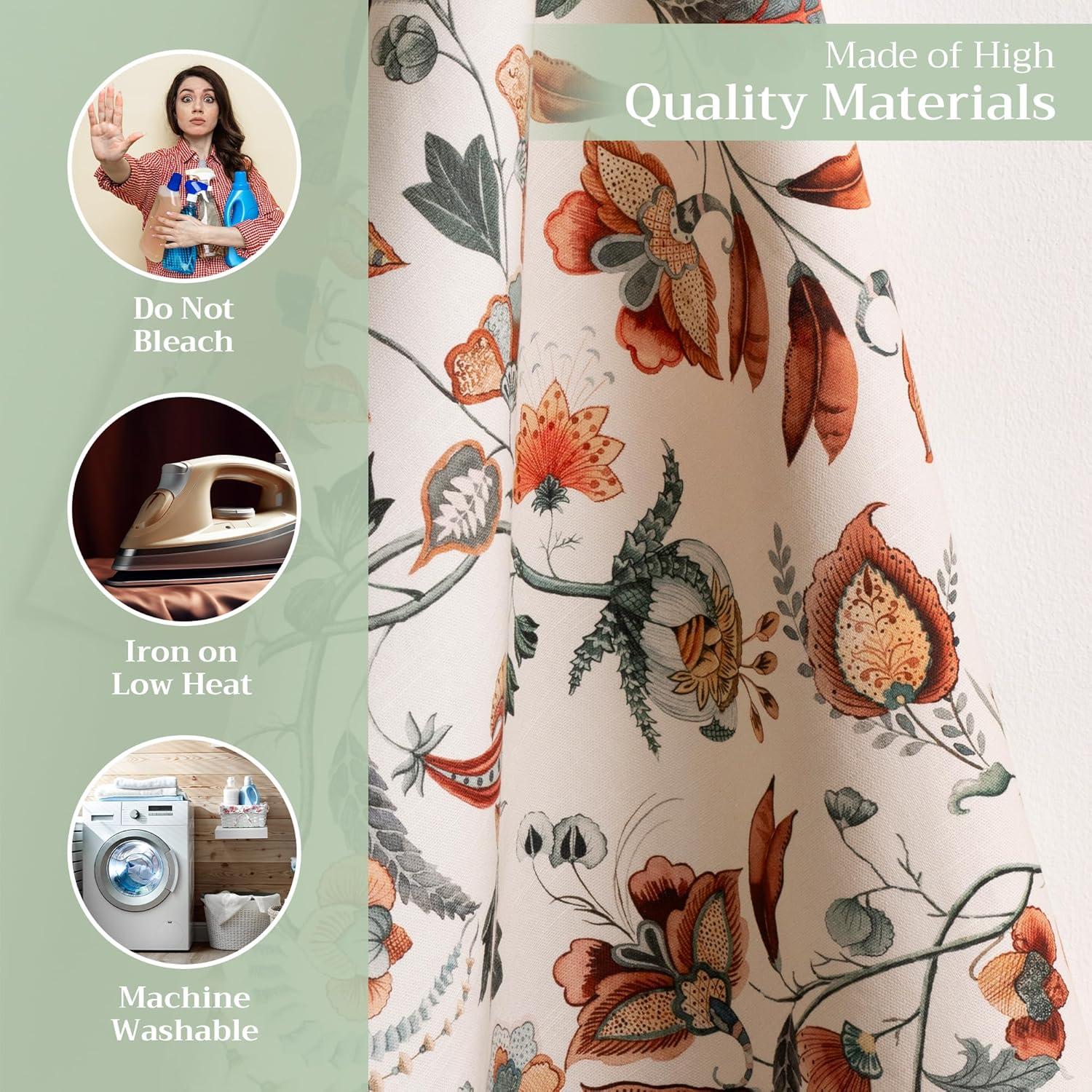 imageMaison d Hermine Kitchen Towels Set of 3 100 Cotton 20quot x 275quot Reusable Cloth Tea Dish Towels Absorbent with Hanging Loop for Kitchen Dining Thanksgiving Decorations Holy Jouy  Brown29  Dalida