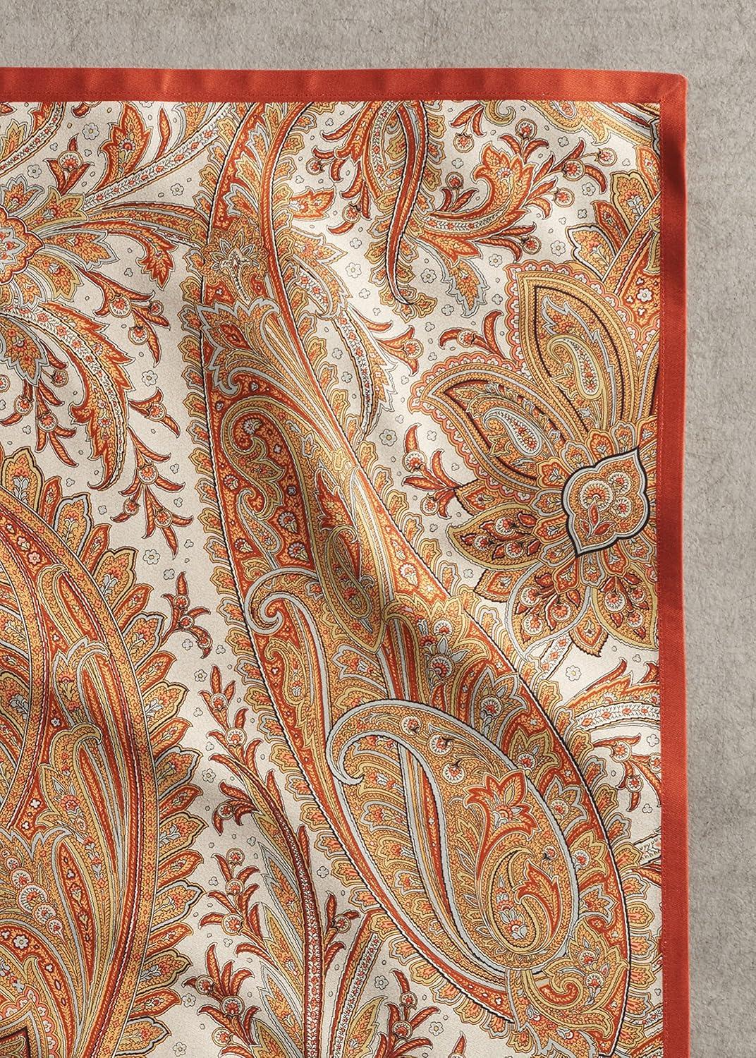 imageMaison d Hermine Kitchen Towels Set of 3 100 Cotton 20quot x 275quot Reusable Cloth Tea Dish Towels Absorbent with Hanging Loop for Kitchen Dining Thanksgiving Decorations Noel15  Kashmir Paisley