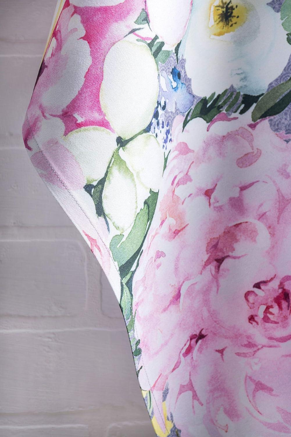 imageMaison d Hermine Kitchen Towels Set of 3 100 Cotton 20quot x 275quot Reusable Cloth Tea Dish Towels Absorbent with Hanging Loop for Kitchen Dining Thanksgiving Decorations Noel10  Sweet Rose Lavender  Lush