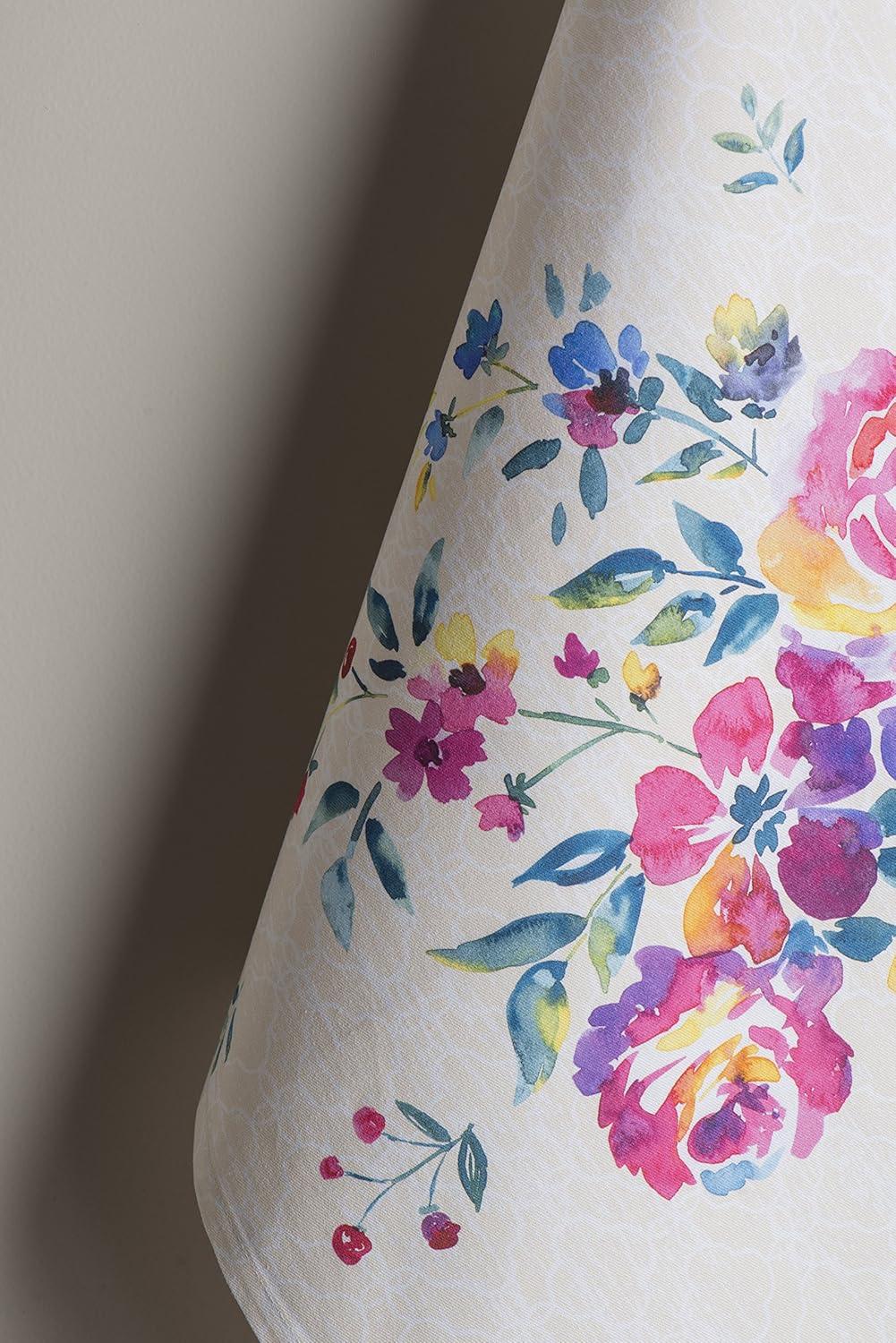 imageMaison d Hermine Kitchen Towels Set of 3 100 Cotton 20quot x 275quot Reusable Cloth Tea Dish Towels Absorbent with Hanging Loop for Kitchen Dining Thanksgiving Decorations Holy Jouy  Brown27  Rose Garden