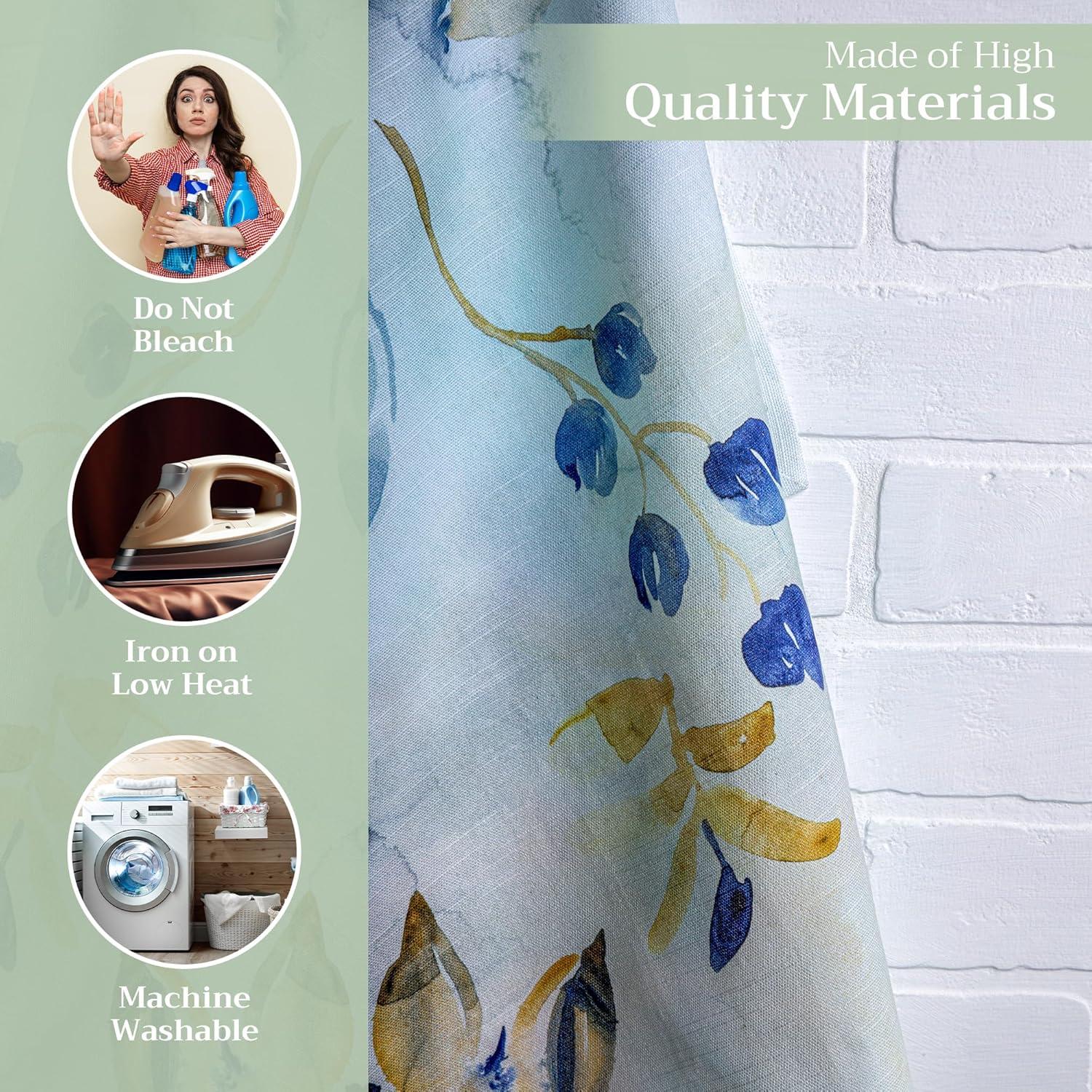 imageMaison d Hermine Kitchen Towels Set of 3 100 Cotton 20quot x 275quot Reusable Cloth Tea Dish Towels Absorbent with Hanging Loop for Kitchen Dining Thanksgiving Decorations Holy Jouy  Brown06  Lazy Summer Days