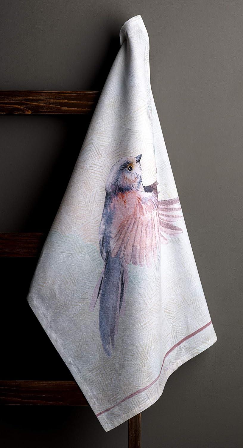 imageMaison d Hermine Kitchen Towels Set of 3 100 Cotton 20quot x 275quot Reusable Cloth Tea Dish Towels Absorbent with Hanging Loop for Kitchen Dining Thanksgiving Decorations Noel27  Flying Birds