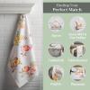 imageMaison d Hermine Kitchen Towels Set of 3 100 Cotton 20quot x 275quot Reusable Cloth Tea Dish Towels Absorbent with Hanging Loop for Kitchen Dining Thanksgiving Decorations Noel14  Fruit Dhiver