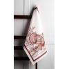imageMaison d Hermine Kitchen Towels Set of 3 100 Cotton 20quot x 275quot Reusable Cloth Tea Dish Towels Absorbent with Hanging Loop for Kitchen Dining Thanksgiving Decorations Holy Jouy  Brown03  Holy Jouy  Brown