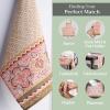 imageMaison d Hermine Kitchen Towels Set of 3 100 Cotton 20quot x 275quot Reusable Cloth Tea Dish Towels Absorbent with Hanging Loop for Kitchen Dining Thanksgiving Decorations Holy Jouy  Brown25  Damask