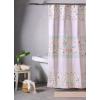 imageMaison d Hermine Shower Curtain 100 Cotton One Panel 70quotx72quot Washable Fabric Shower Curtains for Bathroom Easy Hanging with 12 Button Holes  Home Farmhouse Hotel Spa Luxury Loft  Peach03  Colmar