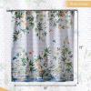 imageMaison d Hermine Shower Curtain 100 Cotton One Panel 70quotx72quot Washable Fabric Shower Curtains for Bathroom Easy Hanging with 12 Button Holes  Home Farmhouse Hotel Spa Luxury Loft  Peach10  Passiflora