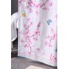 imageMaison d Hermine Shower Curtain 100 Cotton One Panel 70quotx72quot Washable Fabric Shower Curtains for Bathroom Easy Hanging with 12 Button Holes  Home Farmhouse Hotel Spa Luxury Loft  Peach14  Blossoms in Spring
