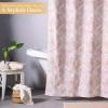 imageMaison d Hermine Shower Curtain 100 Cotton One Panel 70quotx72quot Washable Fabric Shower Curtains for Bathroom Easy Hanging with 12 Button Holes  Home Farmhouse Hotel Spa Luxury Loft  Peach23  Bamako