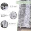 imageMaison d Hermine Shower Curtain 100 Cotton One Panel 70quotx72quot Washable Fabric Shower Curtains for Bathroom Easy Hanging with 12 Button Holes  Home Farmhouse Hotel Spa Luxury Loft  Peach29  the Miller  Paloma Grey