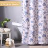 imageMaison d Hermine Shower Curtain 100 Cotton One Panel 70quotx72quot Washable Fabric Shower Curtains for Bathroom Easy Hanging with 12 Button Holes  Home Farmhouse Hotel Spa Luxury Loft  Peach04  Bonobo