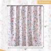 imageMaison d Hermine Shower Curtain 100 Cotton One Panel 70quotx72quot Washable Fabric Shower Curtains for Bathroom Easy Hanging with 12 Button Holes  Home Farmhouse Hotel Spa Luxury Loft  Peach06  Neo Ipomee