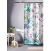 imageMaison d Hermine Shower Curtain 100 Cotton One Panel 70quotx72quot Washable Fabric Shower Curtains for Bathroom Easy Hanging with 12 Button Holes  Home Farmhouse Hotel Spa Luxury Loft  Peach05  Tropiques