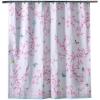 imageMaison d Hermine Shower Curtain 100 Cotton One Panel 70quotx72quot Washable Fabric Shower Curtains for Bathroom Easy Hanging with 12 Button Holes  Home Farmhouse Hotel Spa Luxury Loft  Peach14  Blossoms in Spring