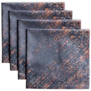 imageMaison d Hermine Cloth Napkins Set of 4 100 Cotton for Thanksgiving Decorations Everyday Reusable Square Fall Napkins Cloth Washable Dinner Party Wedding Pumpkin Garden  Dark Green 20quotx20quot21  Imperfection