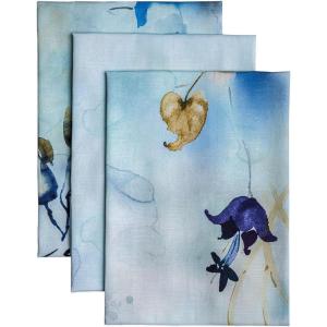 imageMaison d Hermine Kitchen Towels Set of 3 100 Cotton 20quot x 275quot Reusable Cloth Tea Dish Towels Absorbent with Hanging Loop for Kitchen Dining Thanksgiving Decorations Holy Jouy  Brown06  Lazy Summer Days