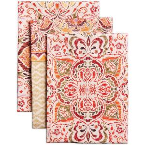 imageMaison d Hermine Kitchen Towels Set of 3 100 Cotton 20quot x 275quot Reusable Cloth Tea Dish Towels Absorbent with Hanging Loop for Kitchen Dining Thanksgiving Decorations Holy Jouy  Brown25  Damask