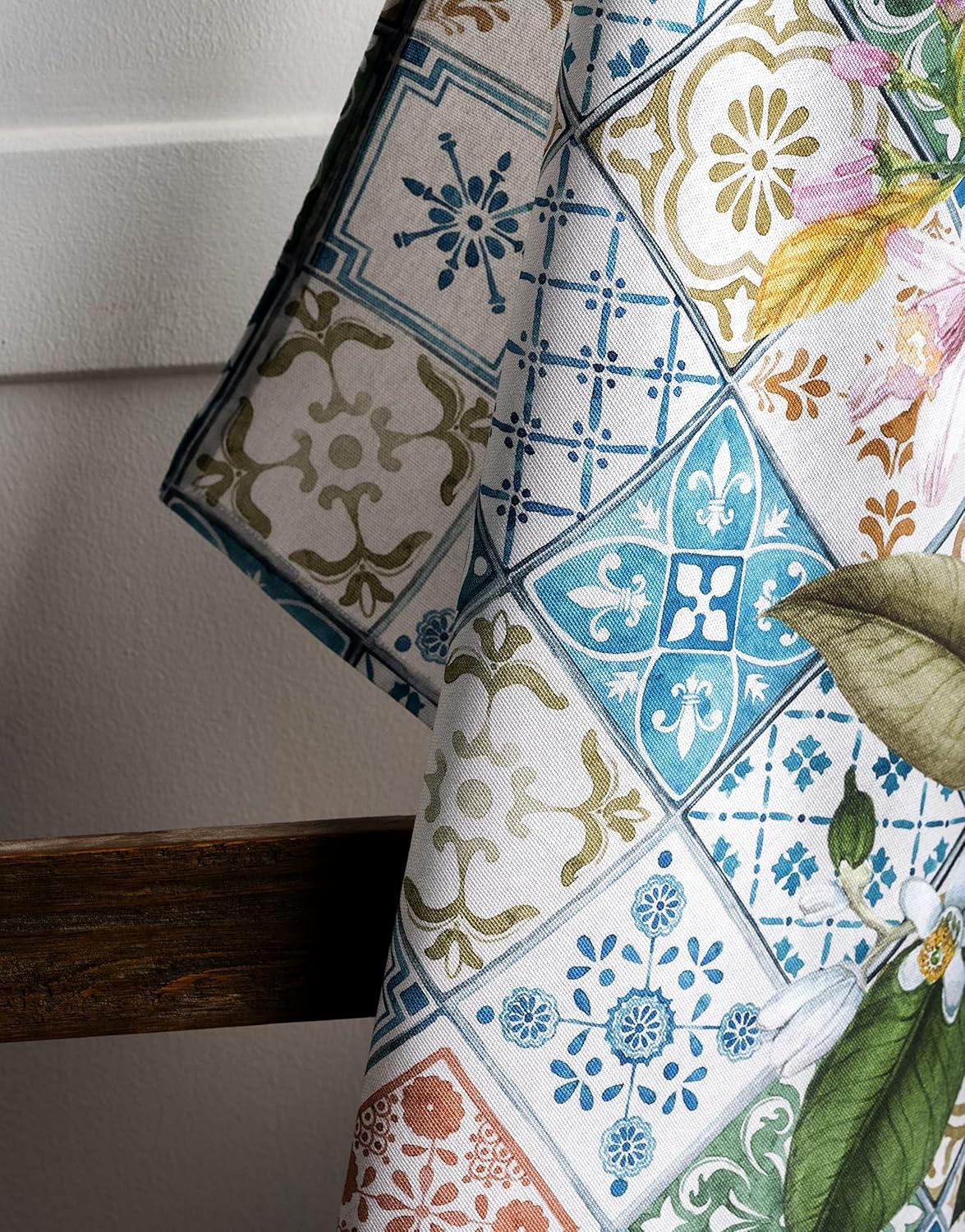 imageMaison d Hermine Kitchen Towels Set of 3 100 Cotton 20quot x 275quot Reusable Cloth Tea Dish Towels Absorbent with Hanging Loop for Kitchen Dining Thanksgiving Christmas Decorations Nila22  Agrume