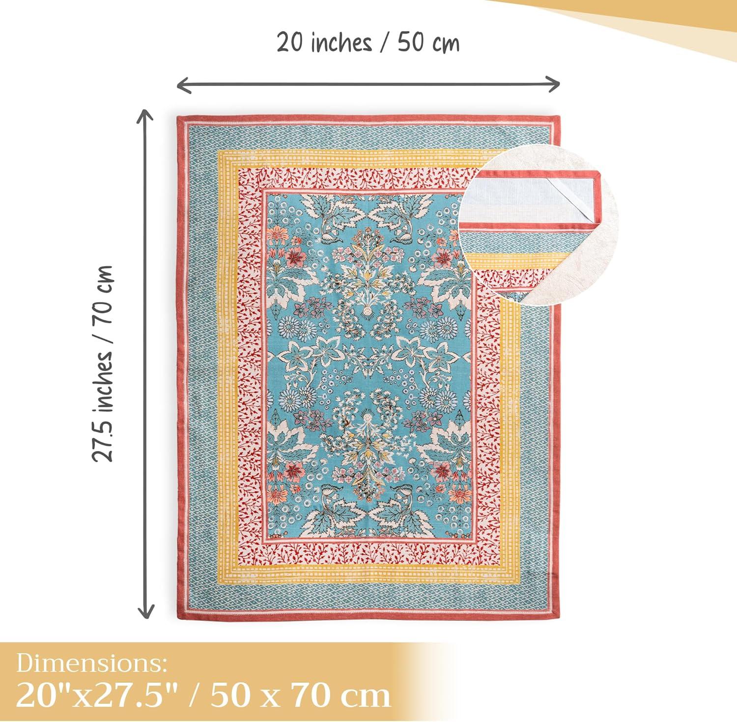 imageMaison d Hermine Kitchen Towels Set of 3 100 Cotton 20quot x 275quot Reusable Cloth Tea Dish Towels Absorbent with Hanging Loop for Kitchen Dining Thanksgiving Christmas Decorations Nila02  Marquise