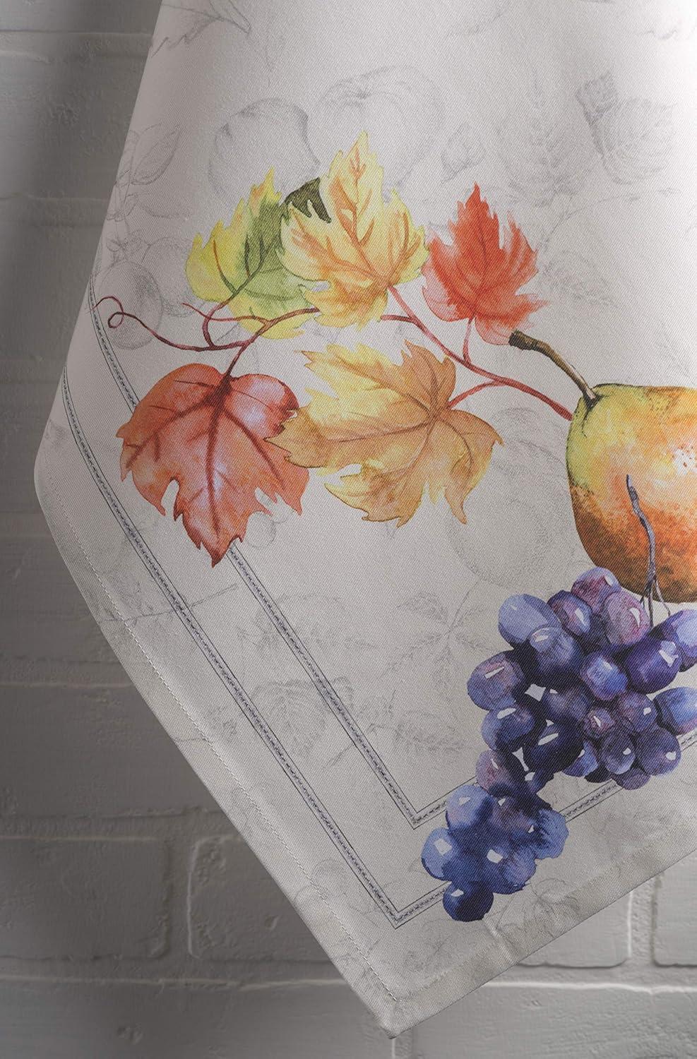 imageMaison d Hermine Kitchen Towels Set of 3 100 Cotton 20quot x 275quot Reusable Cloth Tea Dish Towels Absorbent with Hanging Loop for Kitchen Dining Thanksgiving Christmas Decorations Recolte14  Fruit Dhiver