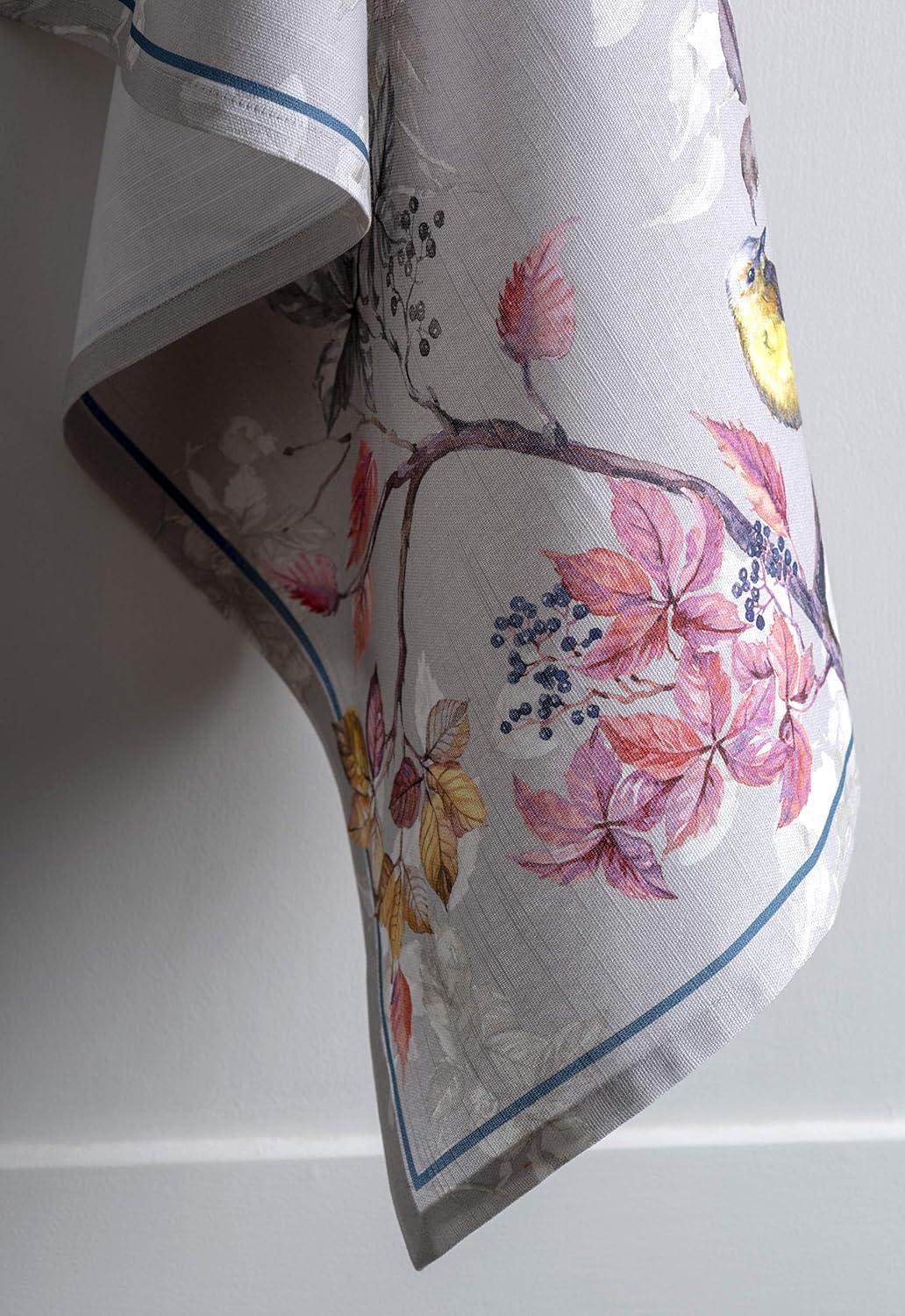 imageMaison d Hermine Kitchen Towels Set of 3 100 Cotton 20quot x 275quot Reusable Cloth Tea Dish Towels Absorbent with Hanging Loop for Kitchen Dining Thanksgiving Christmas Decorations Nila10  Equinoxe  Grey