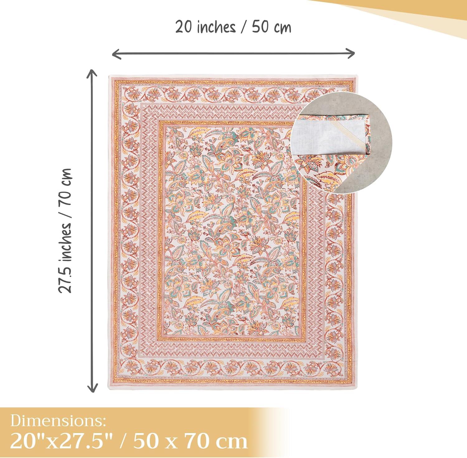 imageMaison d Hermine Kitchen Towels Set of 3 100 Cotton 20quot x 275quot Reusable Cloth Tea Dish Towels Absorbent with Hanging Loop for Kitchen Dining Thanksgiving Christmas Decorations Nila12  Nila