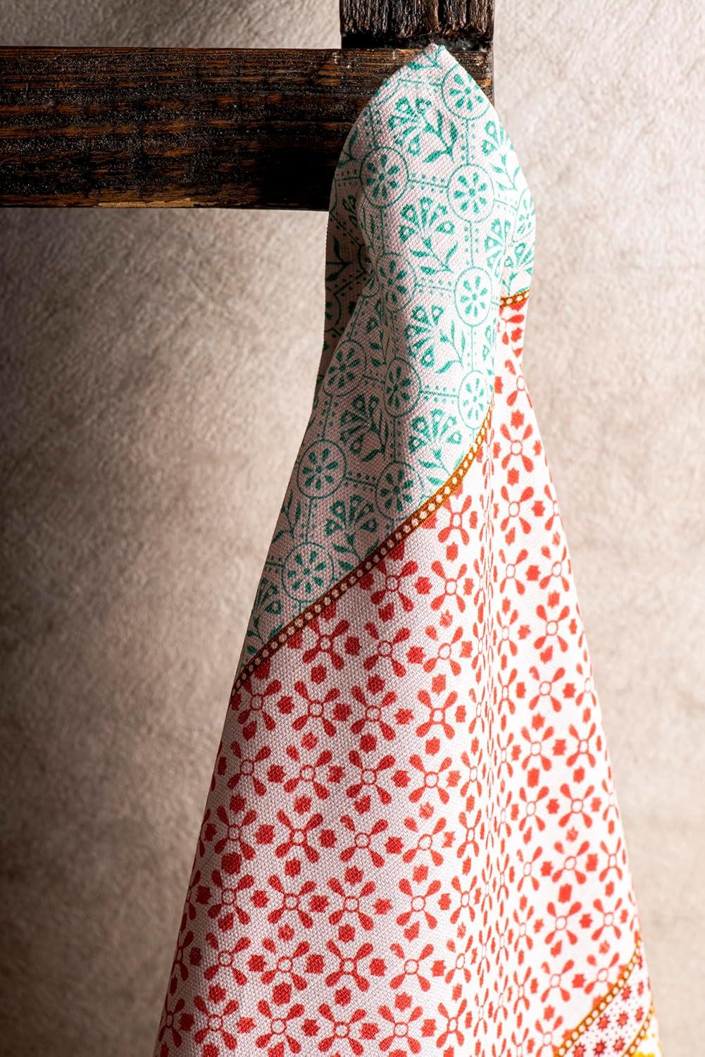 imageMaison d Hermine Kitchen Towels Set of 3 100 Cotton 20quot x 275quot Reusable Cloth Tea Dish Towels Absorbent with Hanging Loop for Kitchen Dining Thanksgiving Christmas Decorations Nila09  Provence