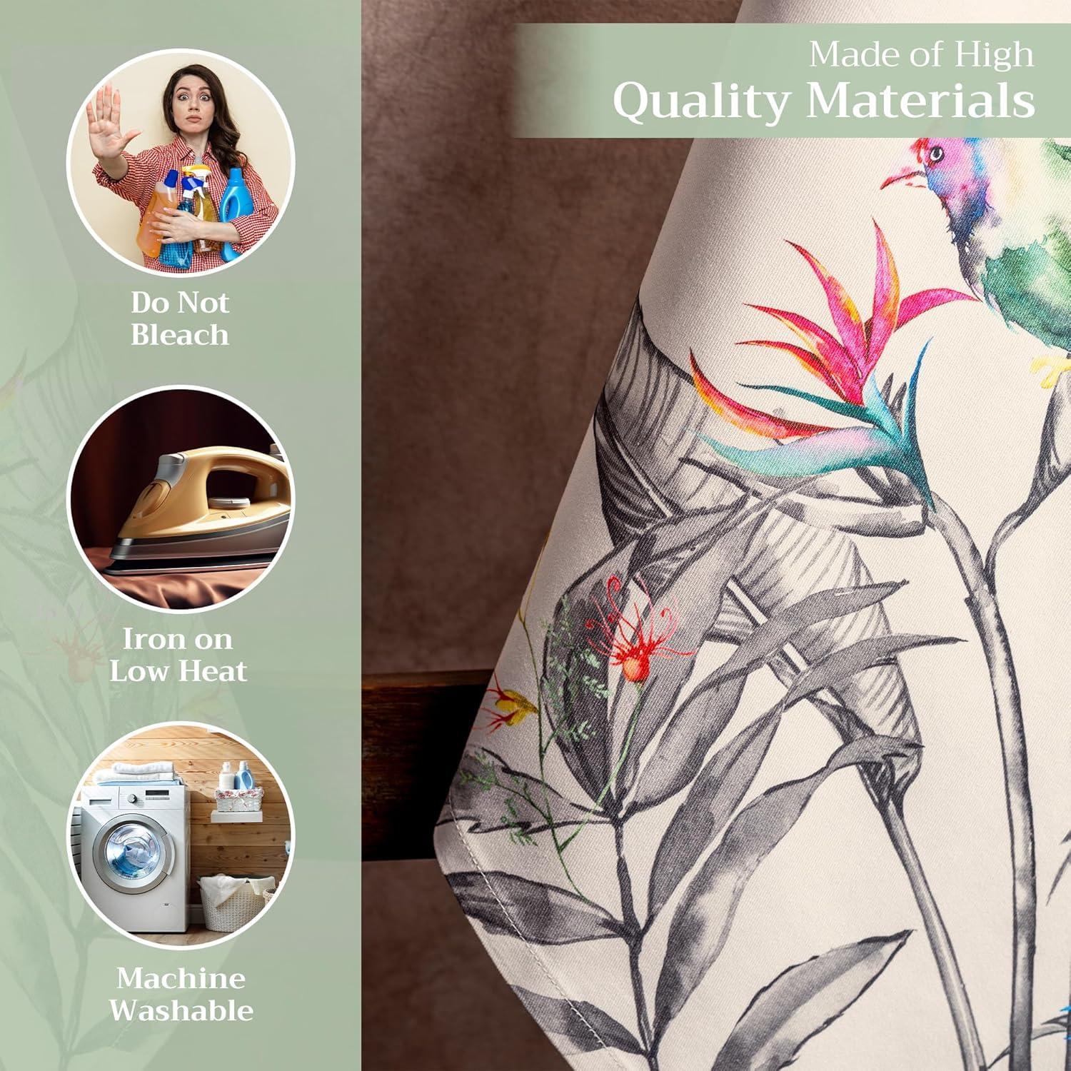 imageMaison d Hermine Kitchen Towels Set of 3 100 Cotton 20quot x 275quot Reusable Cloth Tea Dish Towels Absorbent with Hanging Loop for Kitchen Dining Thanksgiving Christmas Decorations Recolte06  Amazonia