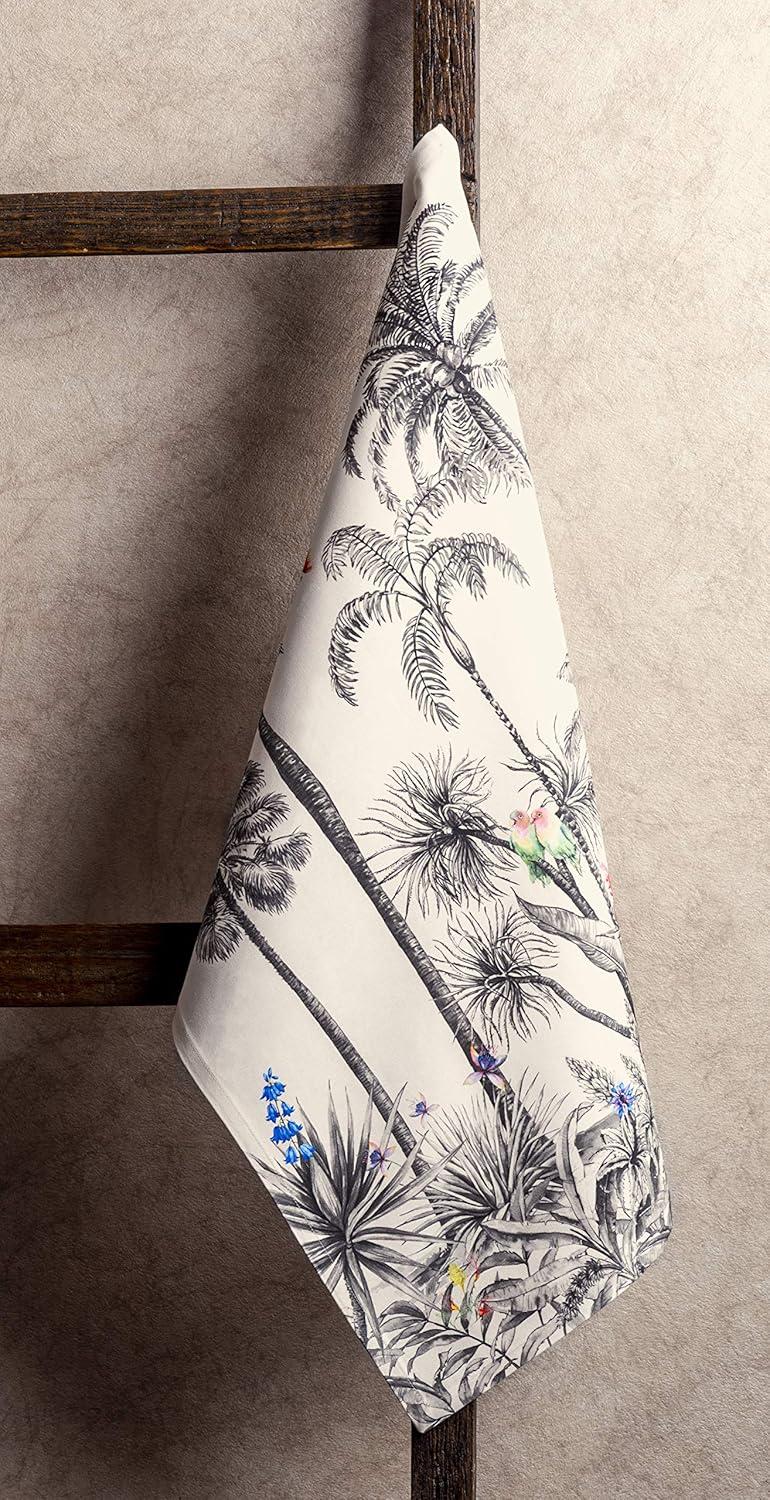 imageMaison d Hermine Kitchen Towels Set of 3 100 Cotton 20quot x 275quot Reusable Cloth Tea Dish Towels Absorbent with Hanging Loop for Kitchen Dining Thanksgiving Christmas Decorations Recolte06  Amazonia